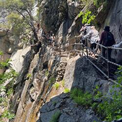 Eine willkommene Abkühlung, wenn man im Stau steht.