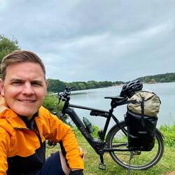 Erster Regen 🌧️ auf der Tour... 😇