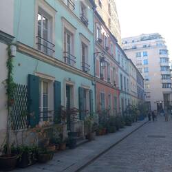 Une ancienne rue ouvrière.