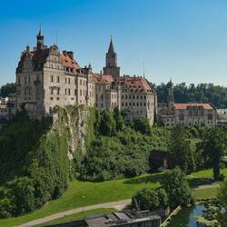 Aussicht zum Schloss Sigmaringen