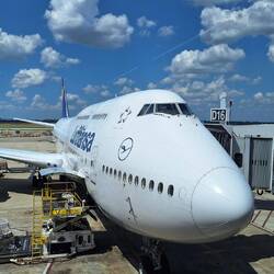 Unser Flugzeug Boeing 747