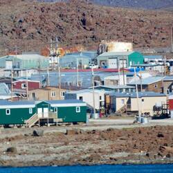 Houses are very colourful.