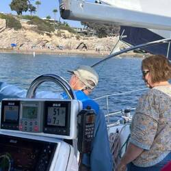 Pointing out wildlife