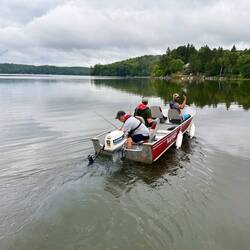 Off to catch some fish!