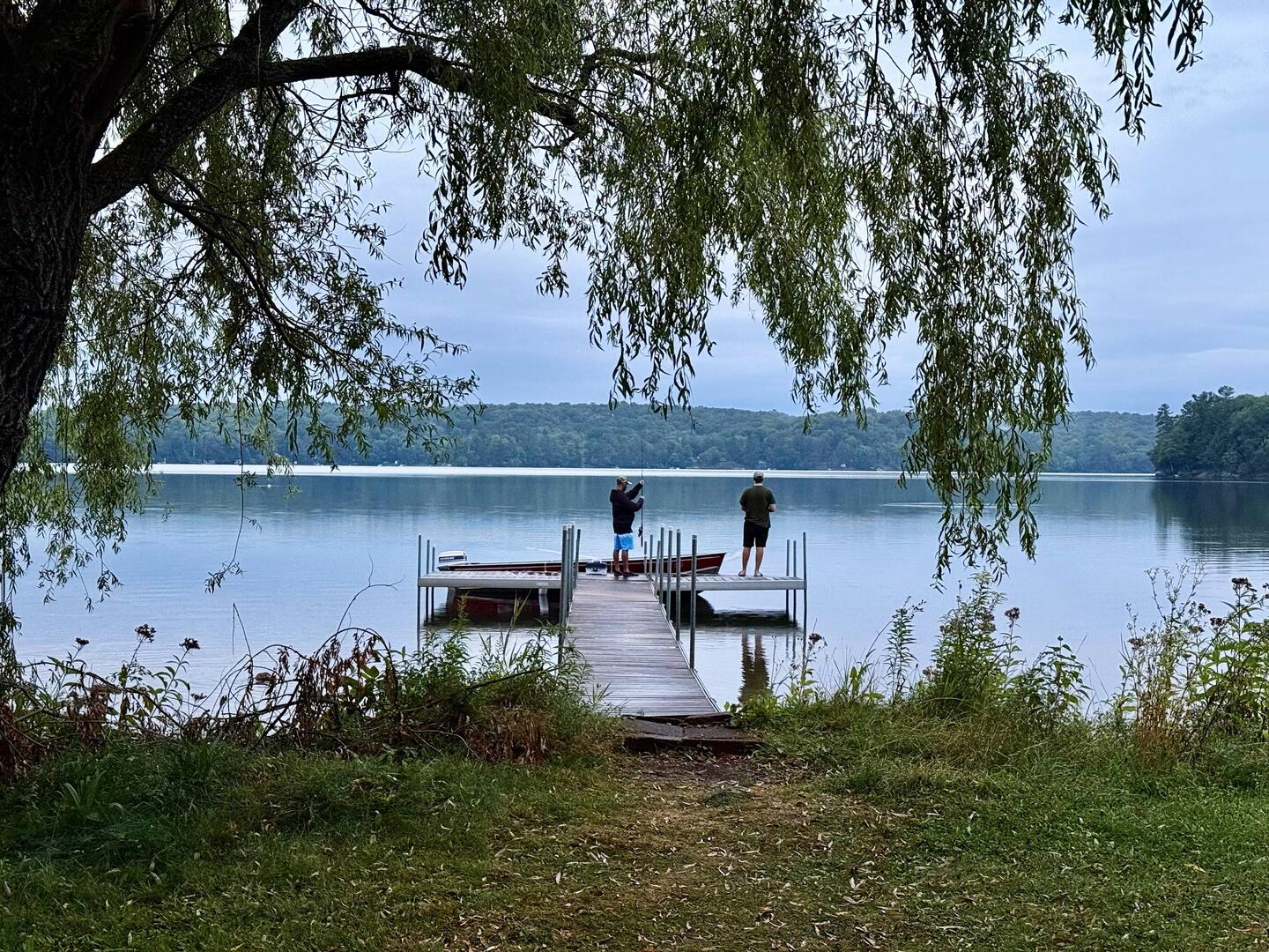 Getting ready for some early morning fishing