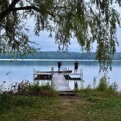 Getting ready for some early morning fishing