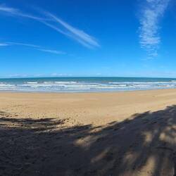 Finally back by the ocean. Direct access from the Caravan Park