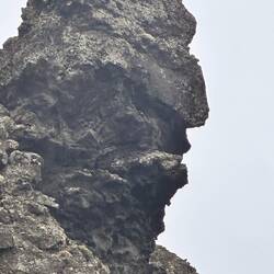 Versteinerter Troll, war wohl nicht früh genug zuhause