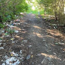 In der Natur fast immer viel, viel Abfal - leider, in den Städten ist ein Umdenken spürbar