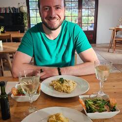 Codfish, Wine & happy Tamer 😄