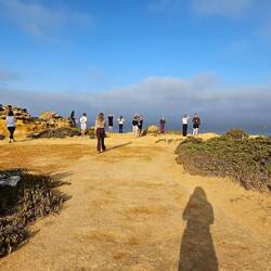 Auf dem Weg zu Yoga auf den Klippen 😍
