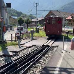 die jüngsten Lokomotiven sind über 100 Jahre alt.