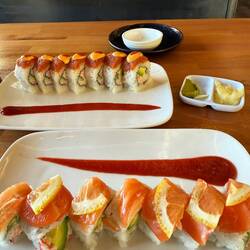 Sushi zum Abendessen