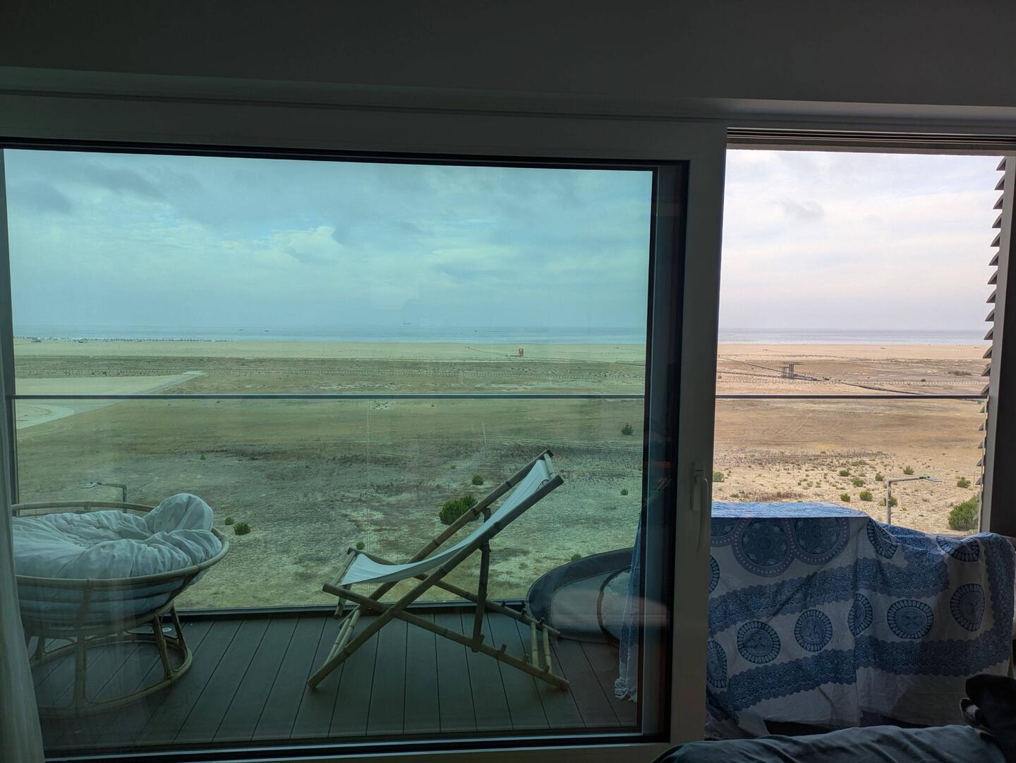 Blick aus dem Wohnzimmer