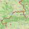 Noch 600km bis zur Donau. (Quelle: App "Via Transilvanica")