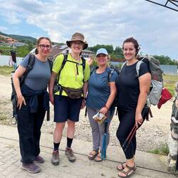 Meine heutige Wandergruppe