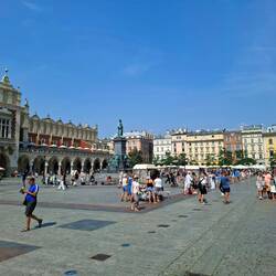 Rynek Glowny, grosser Marktplatz im Zentrum der Altstadt