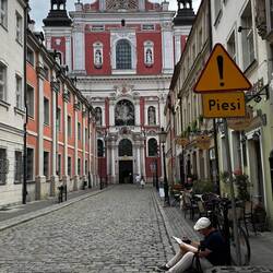 Und hier auch bei der Fara Poznanska