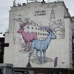 Willkommen an der Hauswand