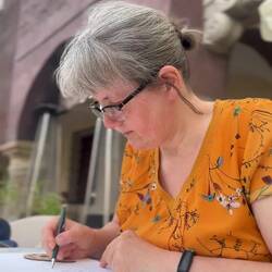 Bei der Lieblingsarbeit