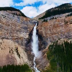 „Takakkaw Falls“ im „Yoho-Nationalpark“