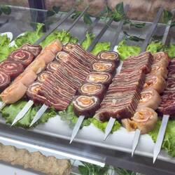 Verschiedene Schaschlik-Optionen