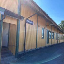 Vikesund Bahnhof