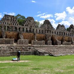 The Pigeon Palace, so named by the Spanish because many pigeons had their nest in the upper part.