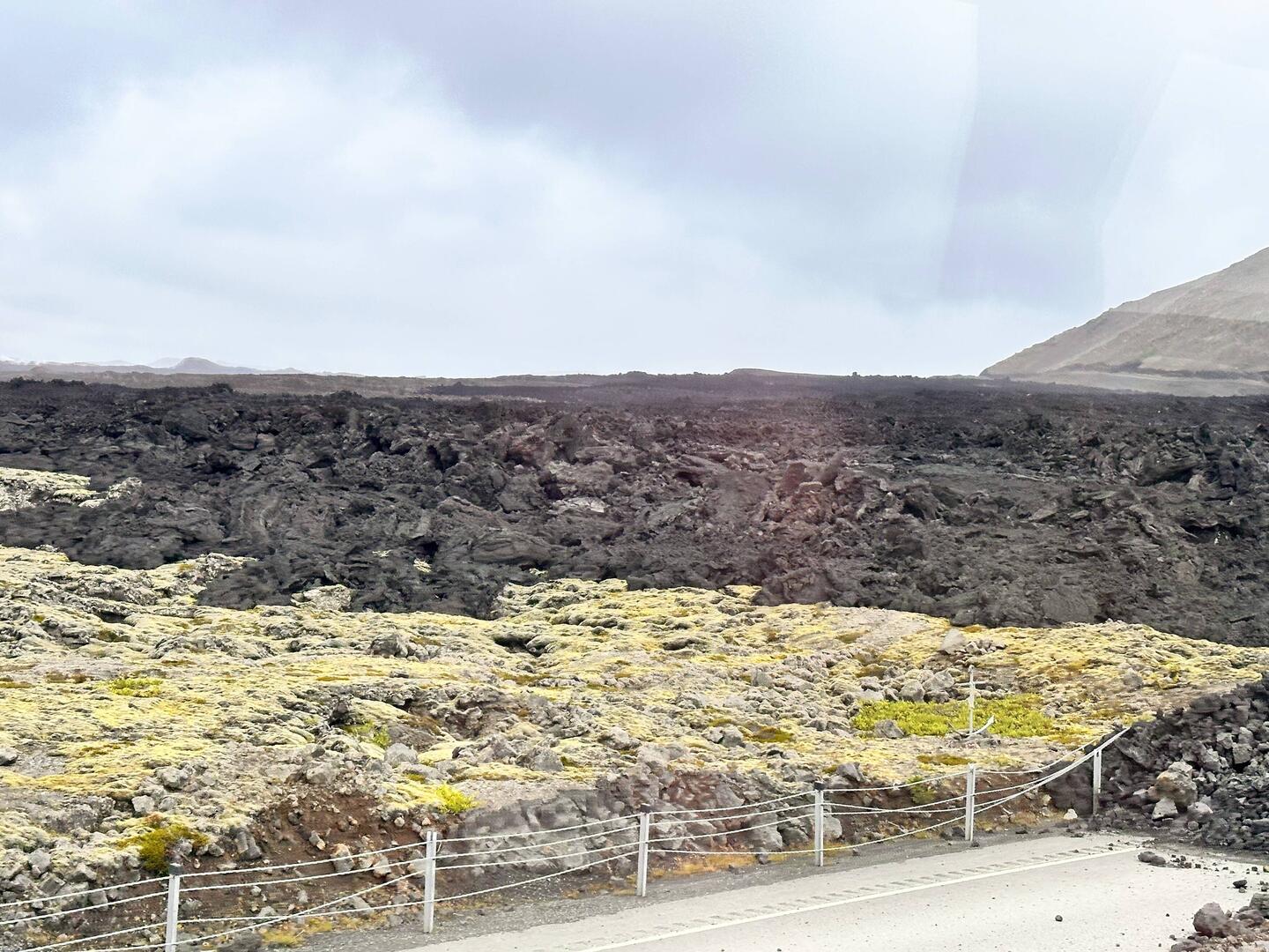 Nach dem Vulkanausbruch im Juli2025 bei Grindavík