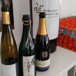 Zum Abschluss Perl- und Schaumweine