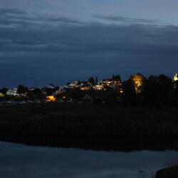 Lillesand am Abend