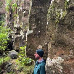 Sort of Easter Island heads. - an homage to