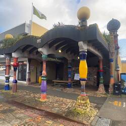 The Hundertwasser designed Public Toilet