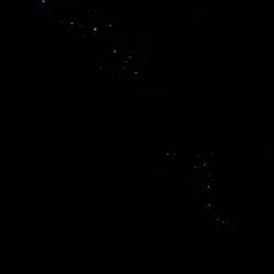Glow worm Milky Way
