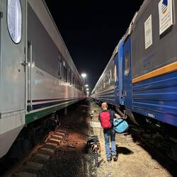 Cerchiamo di salire sul treno..