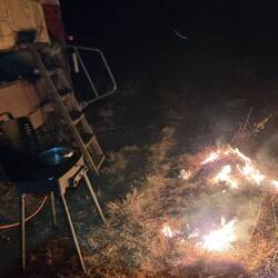 Kleinen Flächenbrand gelegt...