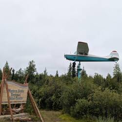 Die Windfahne von Inuvik