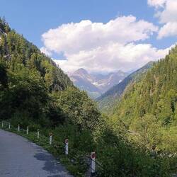 Zagari Pass Gletscher