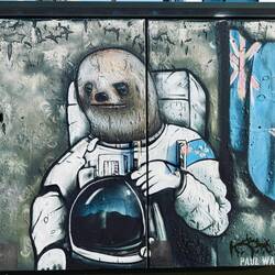 'Spacesloth' - To a telecom cabinet and beyond