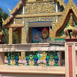 One of many temples along the way