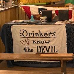 Inside the old Harpers Ferry general store. I'll give that warning due consideration...