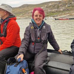 Zodiac transfer to the ship