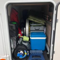 Garage fertig geladen, gar nicht so voll😉