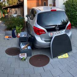 Auslegeordnung, Kisten packen