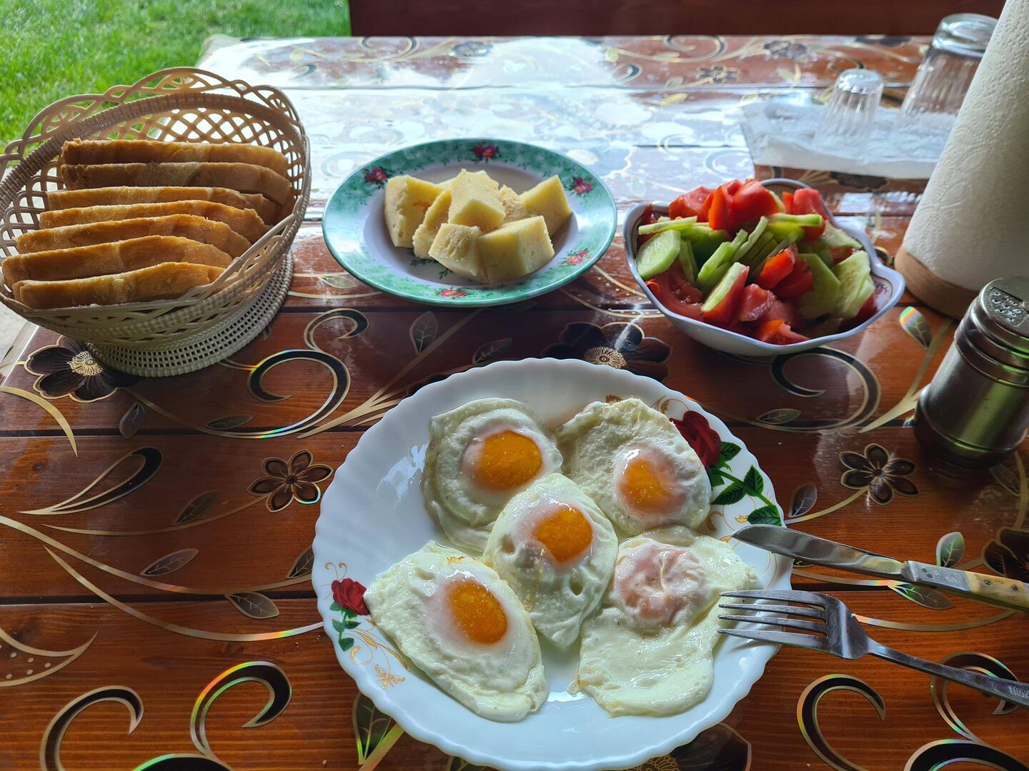 5 Eier kann ich beim besten Willen nicht essen.