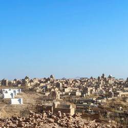 La città dei morti appena fuori Nukus