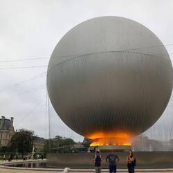 Le ballon des JO.