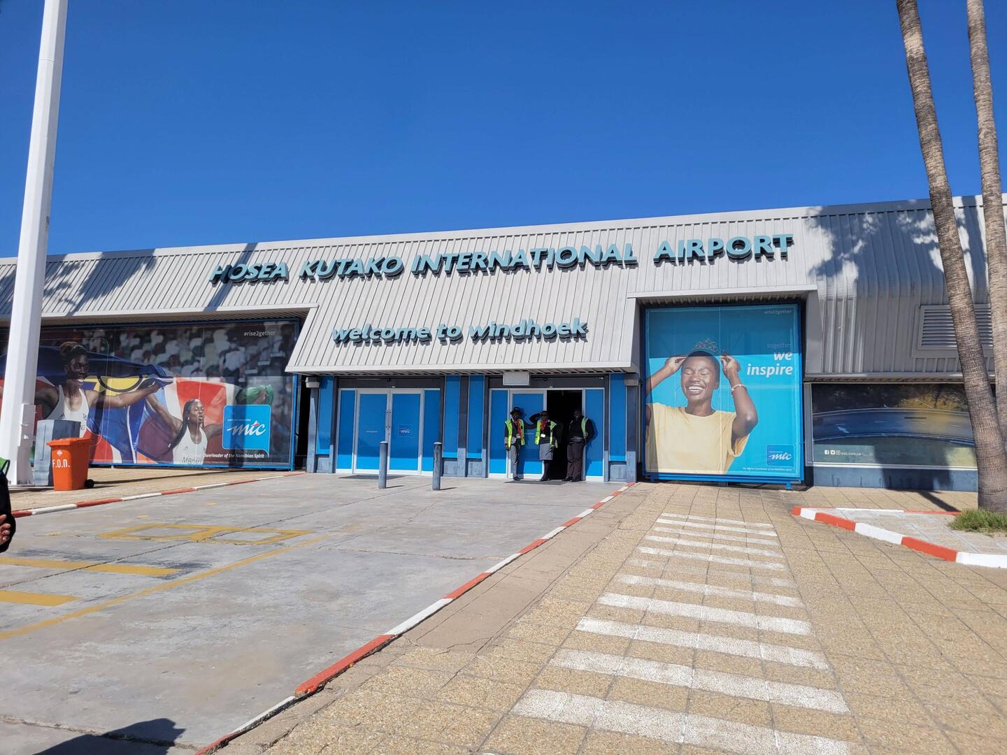 Nach unserem Flug von Zürich, über Adis Abeba, sind wir in Windhoek angekommen.