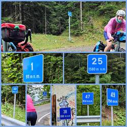 50 Kehren am Vršič Pass