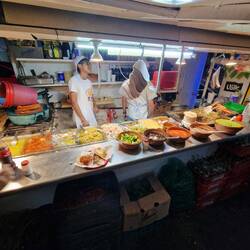 Drei Tacos für 50 Pesos (ca. 2,50€)